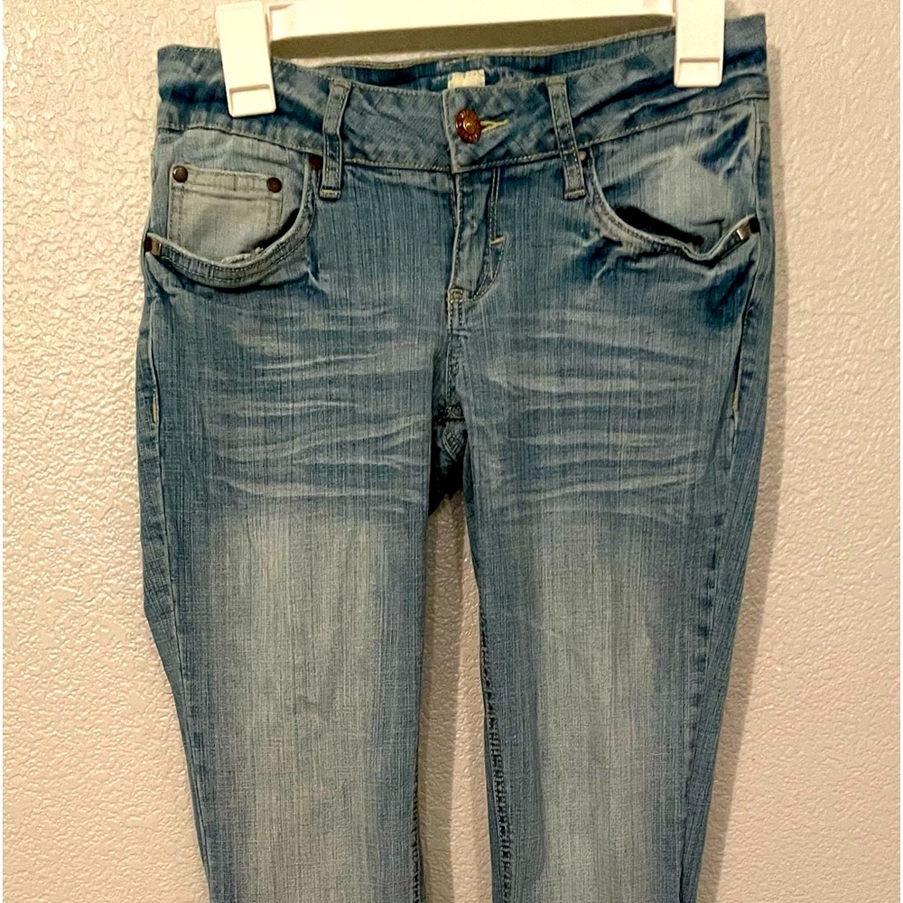 Vintage flare low rise jeans